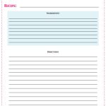Free Printable Recipe Cards - Life On Southpointe Drive intended for Restaurant Recipe Card Template
