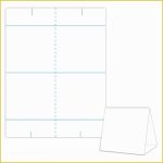 Free Printable Tent Cards Templates Of Table Tent Design Template Blank Table Tent White for Free Tent Card Template Downloads