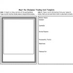 Free Trading Card Template | Template Business for Trading Card Template Word
