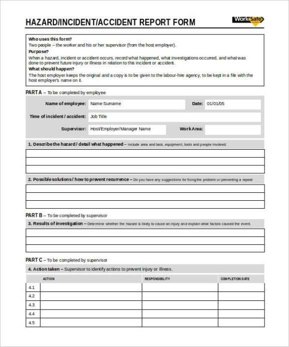 Incident Report Templates | 14+ Free Word, Excel & Pdf Formats, Samples, Examples, Designs Intended For Ir Report Template