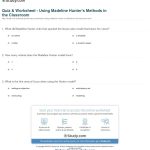Madeline Hunter Lesson Plan Blank Template - Common - Ota Tech with regard to Madeline Hunter Lesson Plan Blank Template