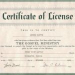 Minister License Certificate Template: 8 Plan That Will Wow You | 2023 Template For Free in Certificate Of License Template