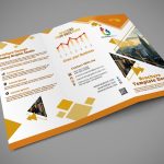 Modern Tri Fold Brochure Design Free Psd - Graphicsfamily regarding Brochure 3 Fold Template Psd