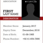 Ms Word Photo Id Badge Templates For All Professionals | Word &amp; Excel pertaining to Id Badge Template Word