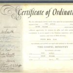My Ordination Certificate within Ordination Certificate Templates