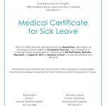 New Free Fake Medical Certificate Template - Sparklingstemware for Free Fake Medical Certificate Template