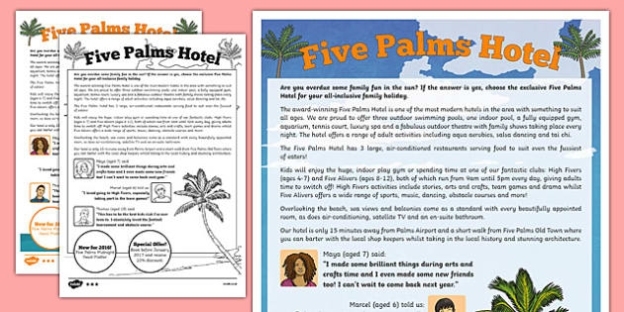 Persuasive Holiday Leaflet | Writing A Travel Brochure Ks2 Inside Travel Brochure Template Ks2