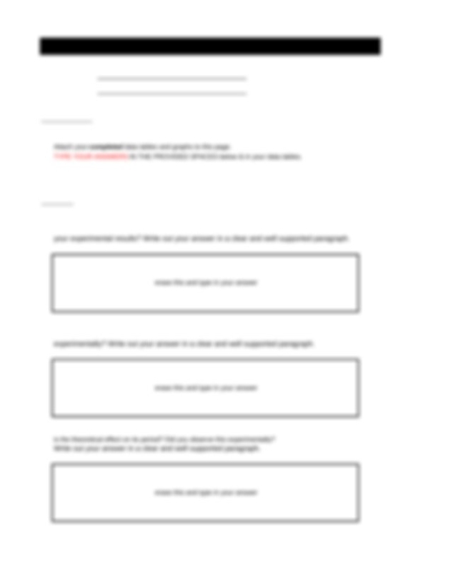Phys 2425 Exp 7 Report Template - Experiment 7 Centripetal Acceleration With Section 7 Report Template