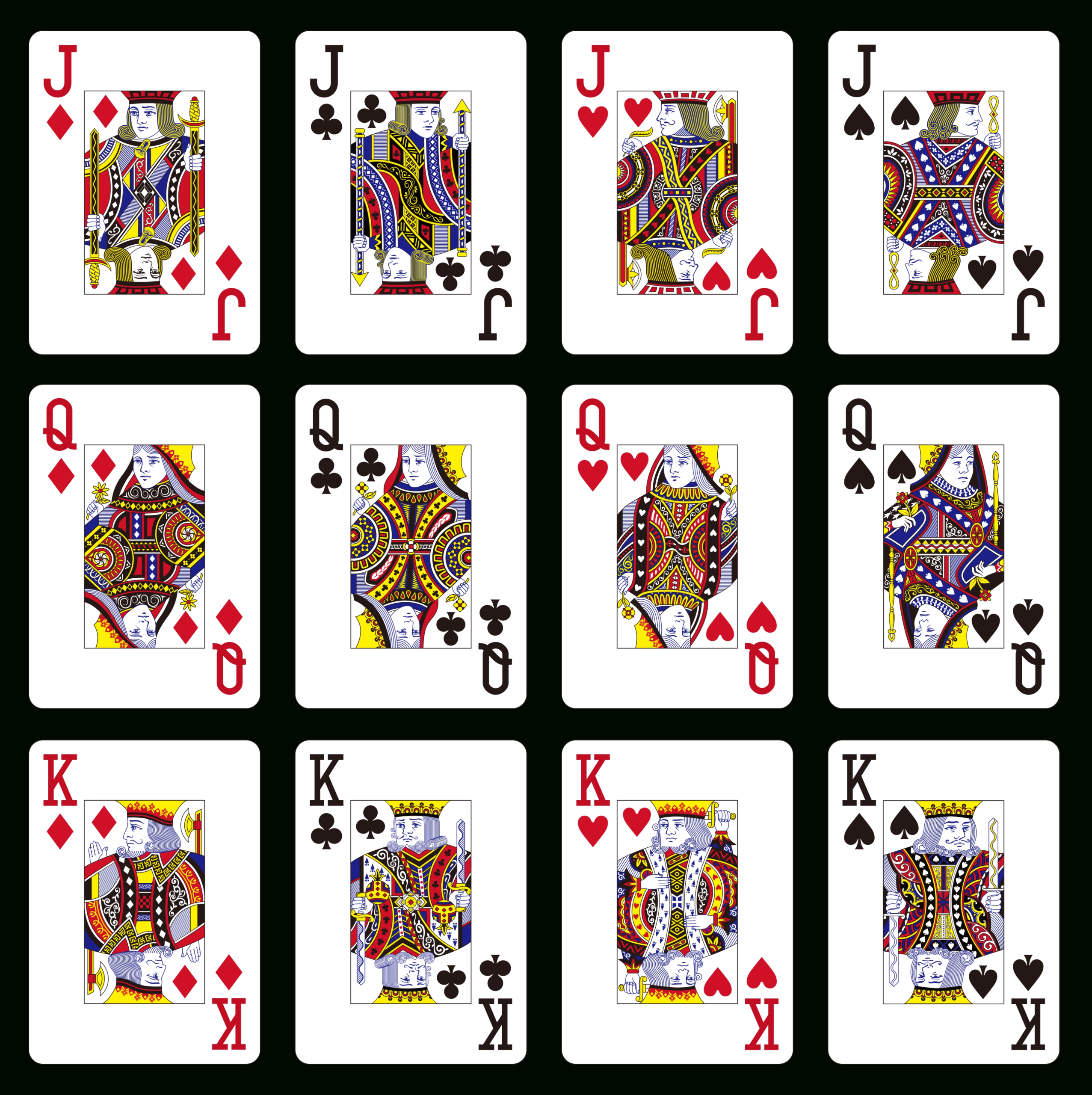 Playing Cards | Sunflycasinochips Pertaining To Custom Playing Card Template