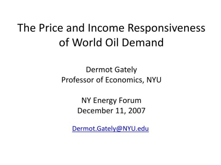 Ppt - Dermot.gately@Nyu Powerpoint Presentation, Free Download - Id:7057439 In Nyu Powerpoint Template