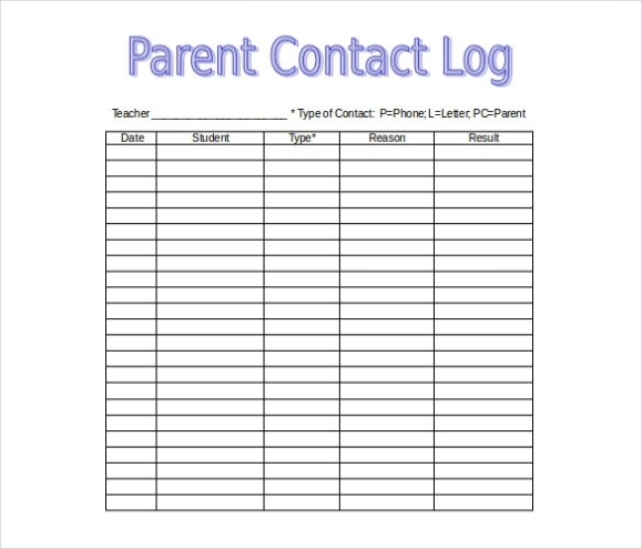 Printable Call Log Templates In Excel Within Blank Call Sheet Template