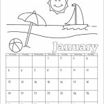 Printable Children Calendar Template Image - Word Templates inside Blank Calendar Template For Kids