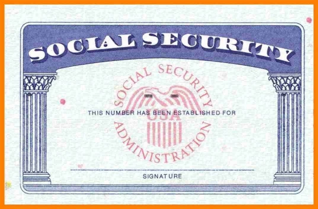 Printable Social Security Card Template Photoshop - Netwise Template With Regard To Social Security Card Template Photoshop