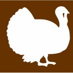 Printable Thanksgiving Stencils inside Blank Turkey Template