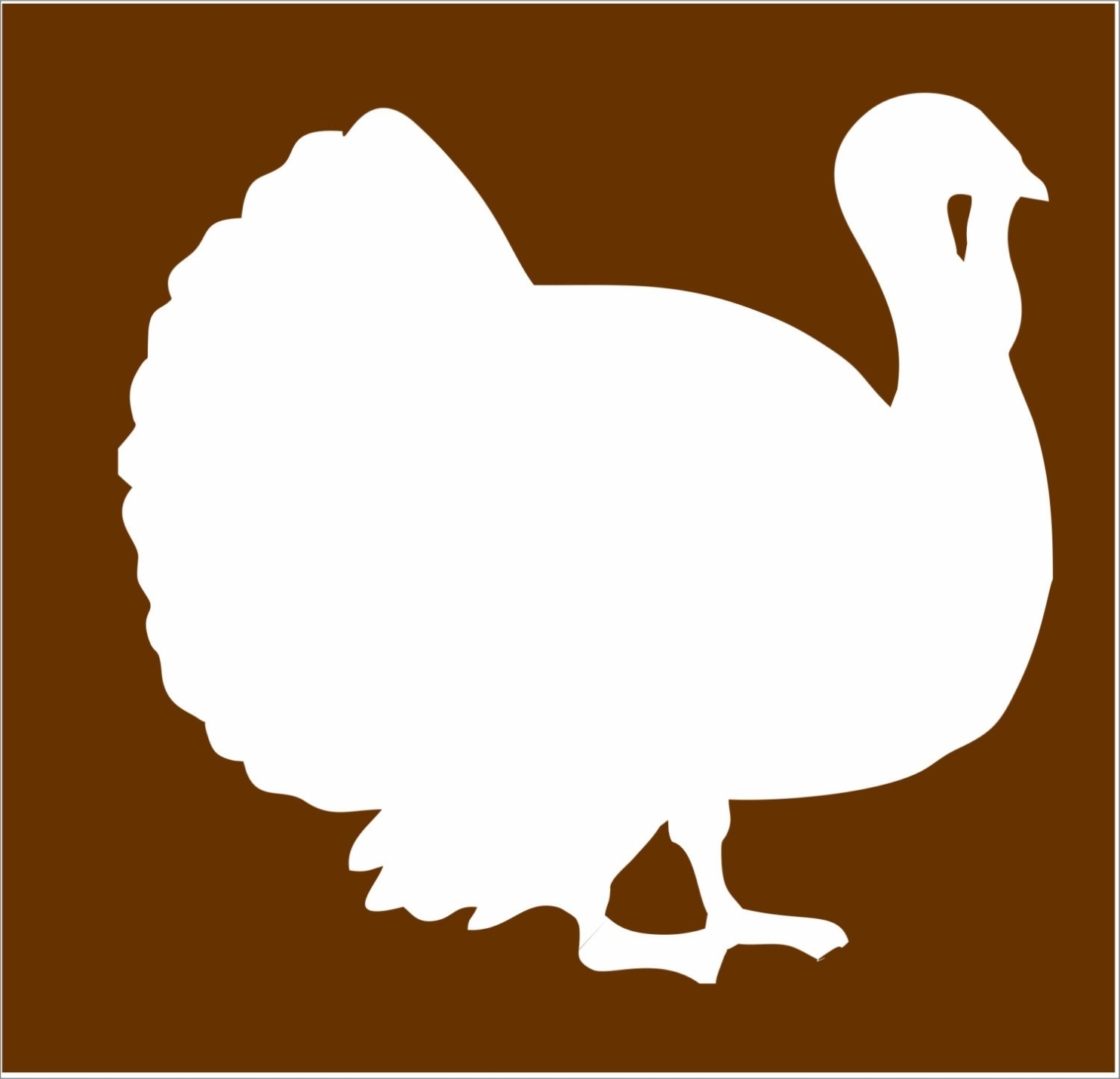 Printable Thanksgiving Stencils inside Blank Turkey Template