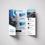 Professional Gate Fold Brochure Free Template On Behance pertaining to Gate Fold Brochure Template