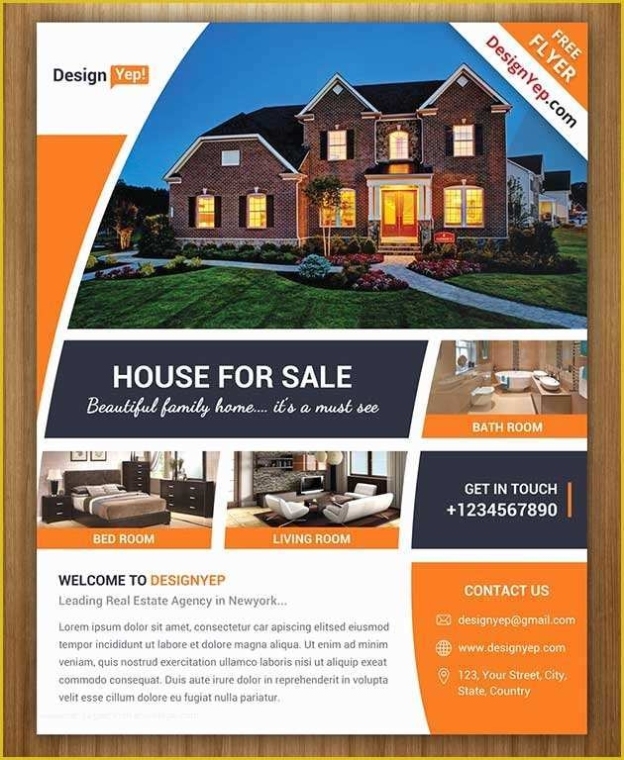 Real Estate Brochure Template Free Download Of 24 Real Estate Flyer With Real Estate Brochure Templates Psd Free Download