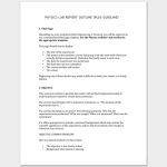 Report Outline Template - 19+ Samples, Formats &amp; Examples with regard to Physics Lab Report Template