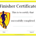 Running Certificate Templates Free &amp; Customizable regarding Track And Field Certificate Templates Free