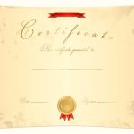 Scroll Certificate (Diploma) Of Completion (Template). Parchment Paper pertaining to Scroll Certificate Templates