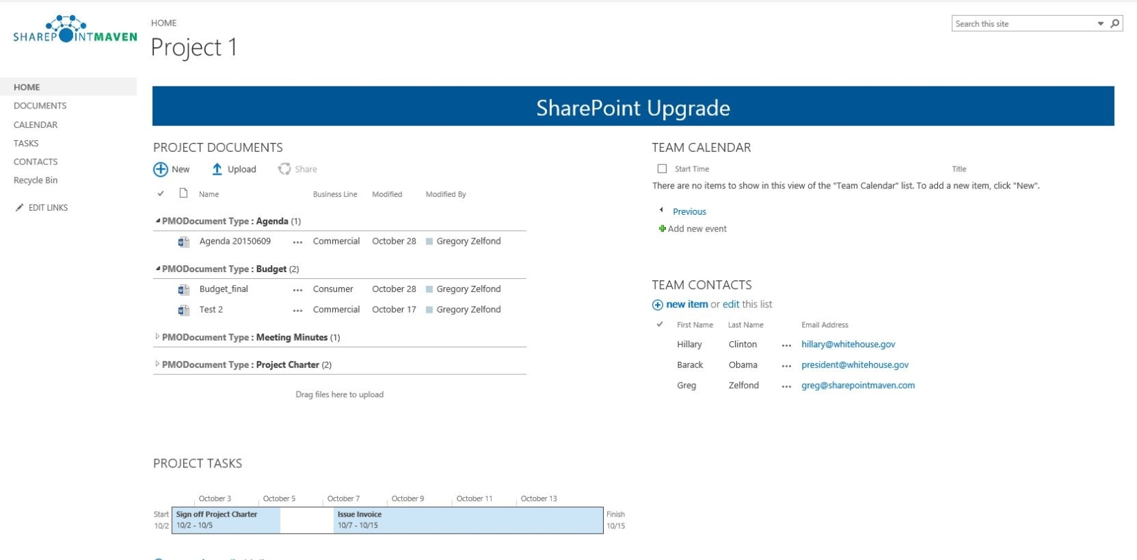Sharepoint Intranet Examples - Sharepoint Maven regarding Powerpoint 2013 Template Location