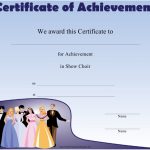 Show Choir Achievement Certificate Template Download Printable Pdf | Templateroller in Choir Certificate Template