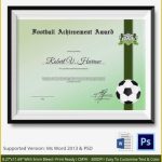 Soccer Award Certificate Templates Free Of 6 Best Of Free Printable regarding Soccer Award Certificate Template