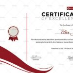 Sportsmanship Certificate Template - 6+ Word, Psd Format Download throughout Word 2013 Certificate Template
