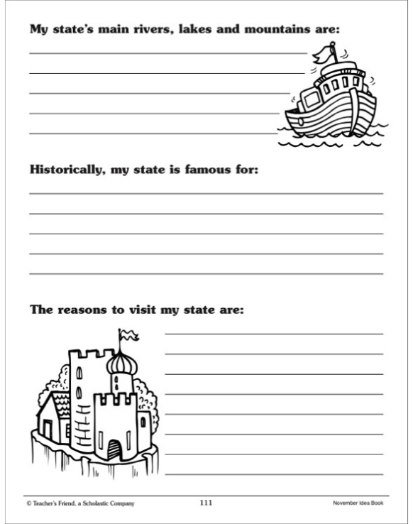 State Report Booklet: Report Template By In State Report Template
