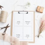 Table Place Cards Printable Pdf Template 3.5X2.5 Flat &amp; Folded Escort Guest Place Cards Table with Table Name Cards Template Free