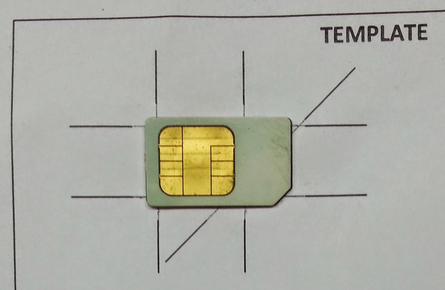 Tech Freax: Cut Your Sim Card To Microsim Yourself With Regard To Sim Card Cutter Template