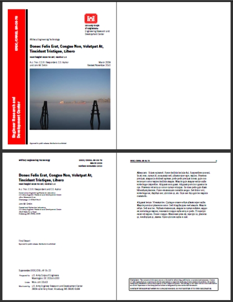 Technical Report Template Latex | Professional Templates Intended For Latex Technical Report Template