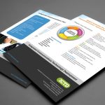 Technology Company Flyer Design - Brochure Design And Printing in Technical Brochure Template