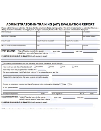 Training Evaluation Examples & Templates - 16+ Pdf | Google Docs | Word Intended For Training Evaluation Report Template