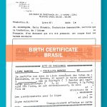 Translation Brazil Birth Certificate For $15 — Same Day Delivery regarding Birth Certificate Translation Template