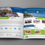 Travel Guide Bi-Fold Brochure Template By Owpictures | Graphicriver inside Travel Guide Brochure Template