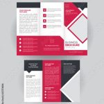 Tri-Fold Corporate Brochure, Flyer Design Layout Template Front And intended for Adobe Tri Fold Brochure Template