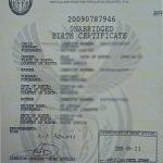 Unabridged Birth Certificate | Savisas in South African Birth Certificate Template