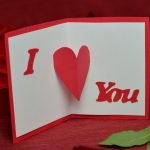 Valentine'S Day Free Pop Up Card Template - Creative Pop Up Cards for Diy Pop Up Cards Templates