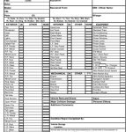 Vehicle Condition Report Sample Form Free Download for Truck Condition Report Template