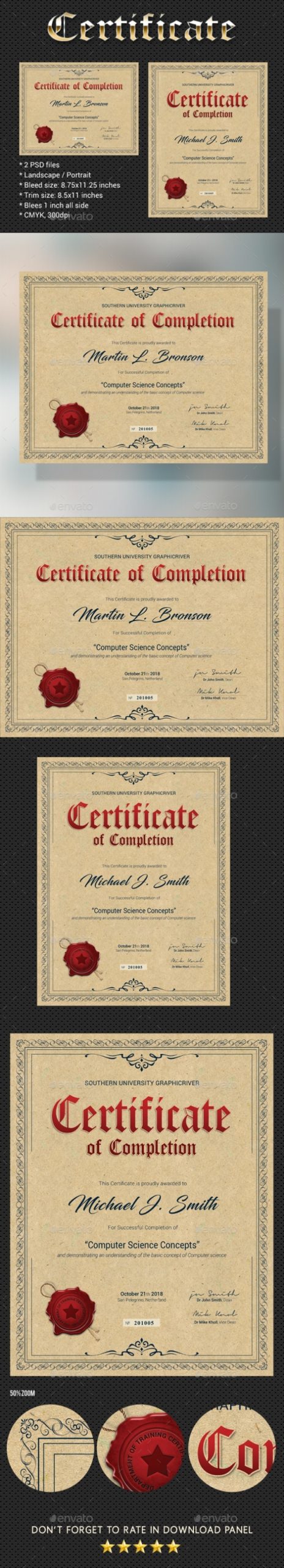 Walking Certificate Templates » Dondrup With Walking Certificate Templates