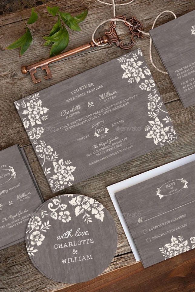Wedding Invitation Card Template Psd Free Download In Invitation Cards Templates For Marriage