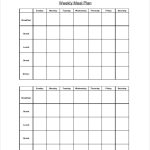 Weekly Planner Template - 24+ Free Pdf, Word Documents Download | Free &amp; Premium Templates throughout Weekly Meal Planner Template Word