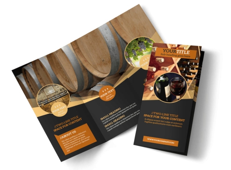 Wine Tour Brochure Template | Mycreativeshop With Regard To Wine Brochure Template